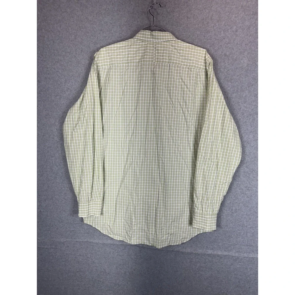 Banana Republic Shirt Mens Large Plaid Classic‎ Fit Button Down Casual Preppy